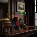 Vinyl Clock