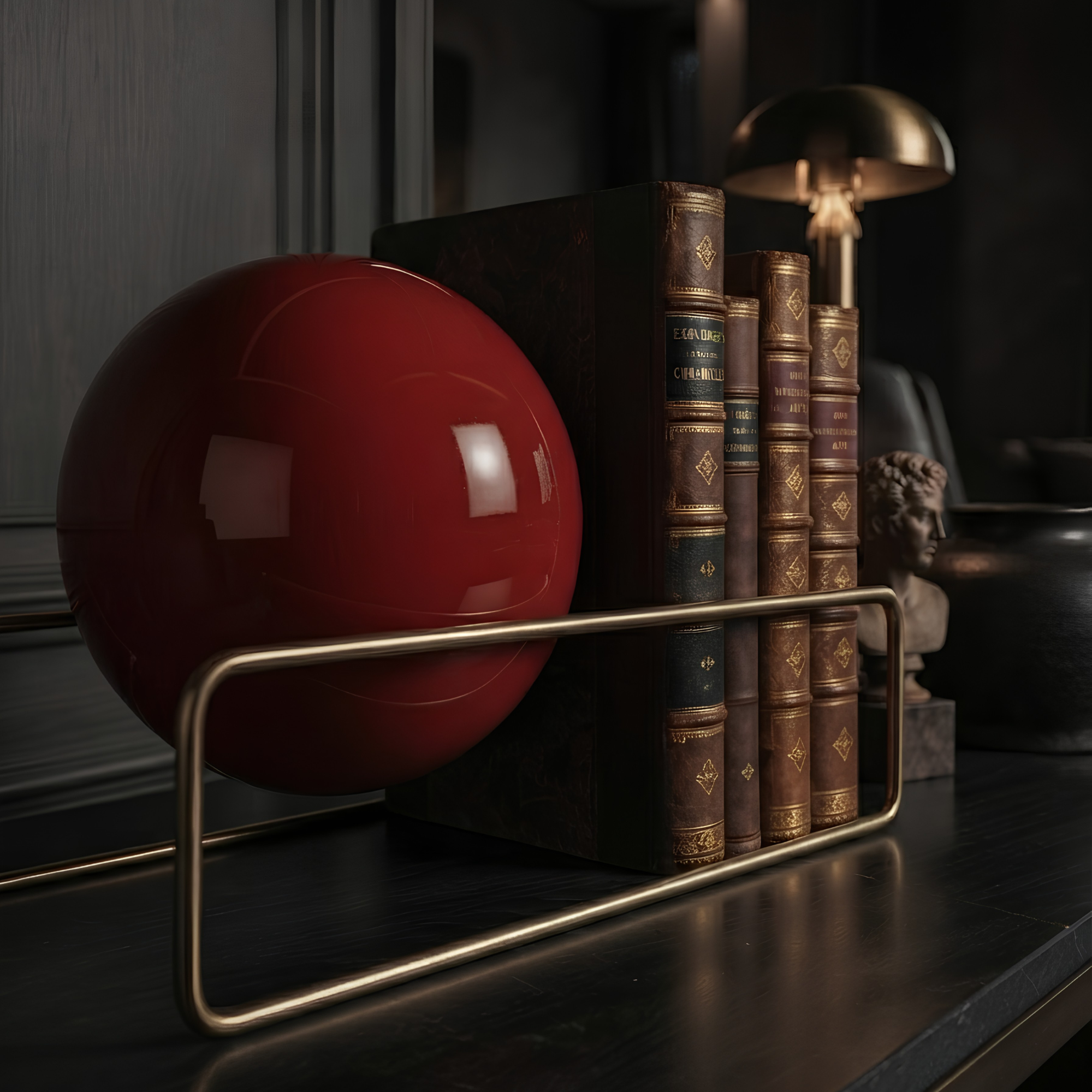 Globe Bookend